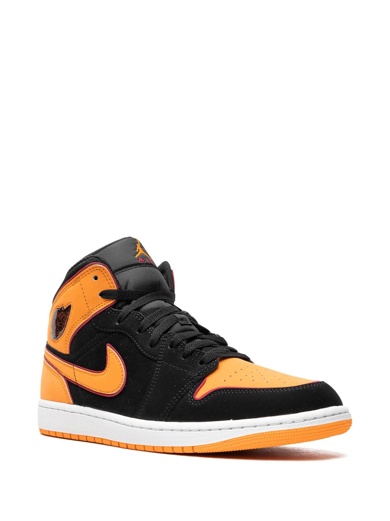 Air Jordan 1 Mid SE "Black Vivid Orange"