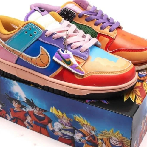Dragon Ball Z-Inspired Nike Dunk Low – Goku Nimbus Edition - Loiz